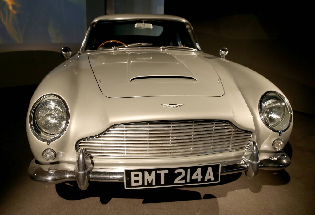 Aston Martin DB5 from "GoldenEye" (1995). Photo by London Film Museum