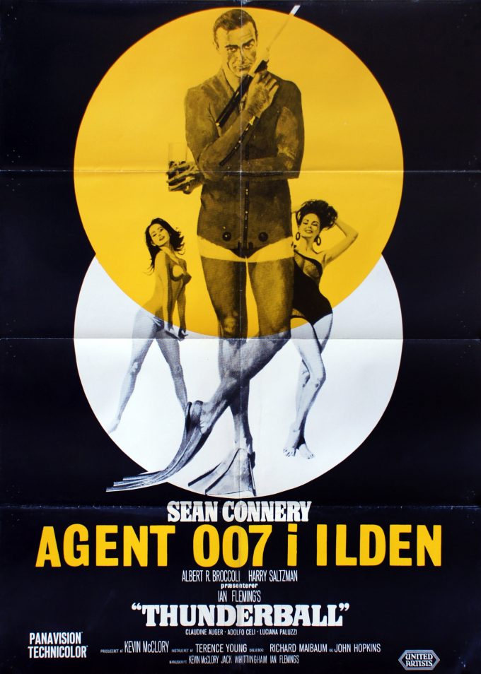 Agent 007 i ilden - DK variant gul