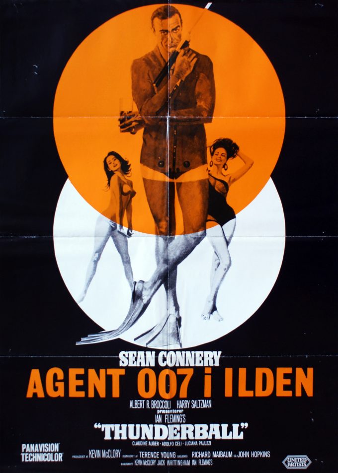 Agent 007 i ilden - DK variant orange