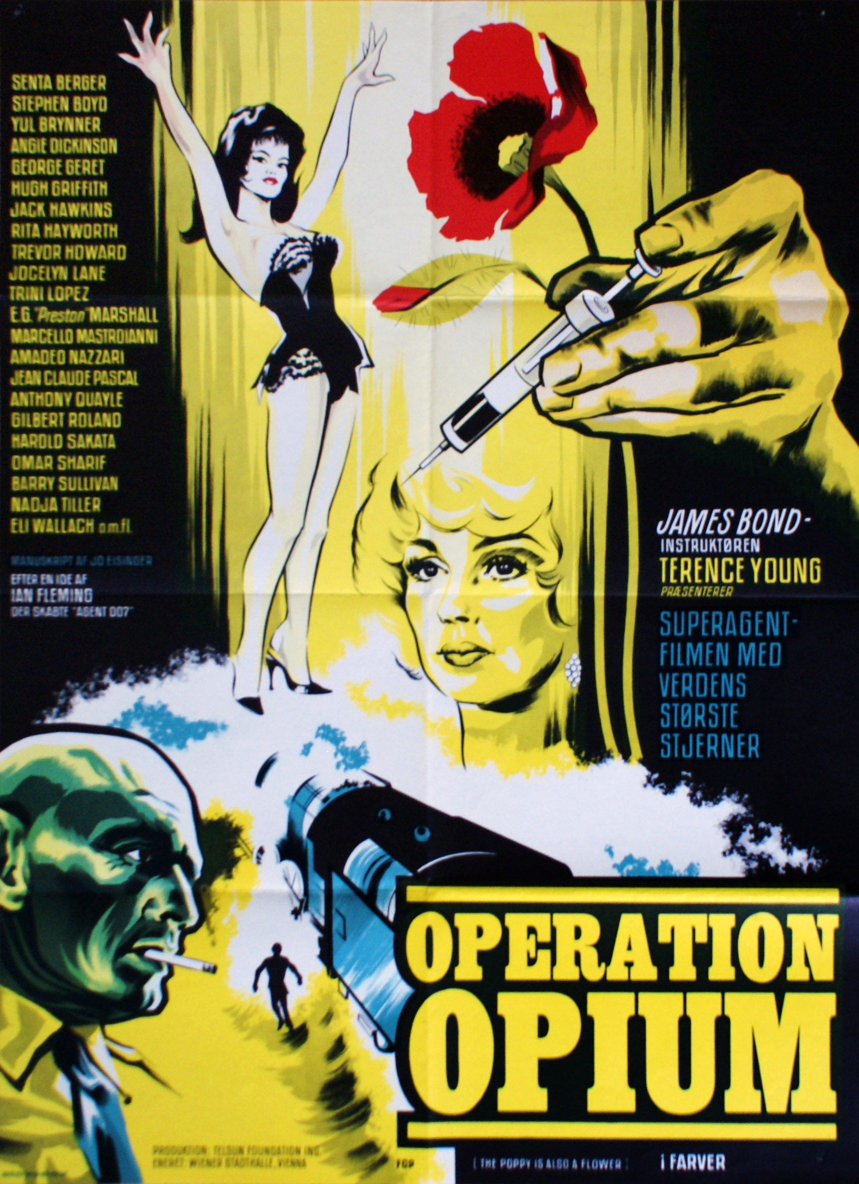 Operation Opium dansk biografplakat