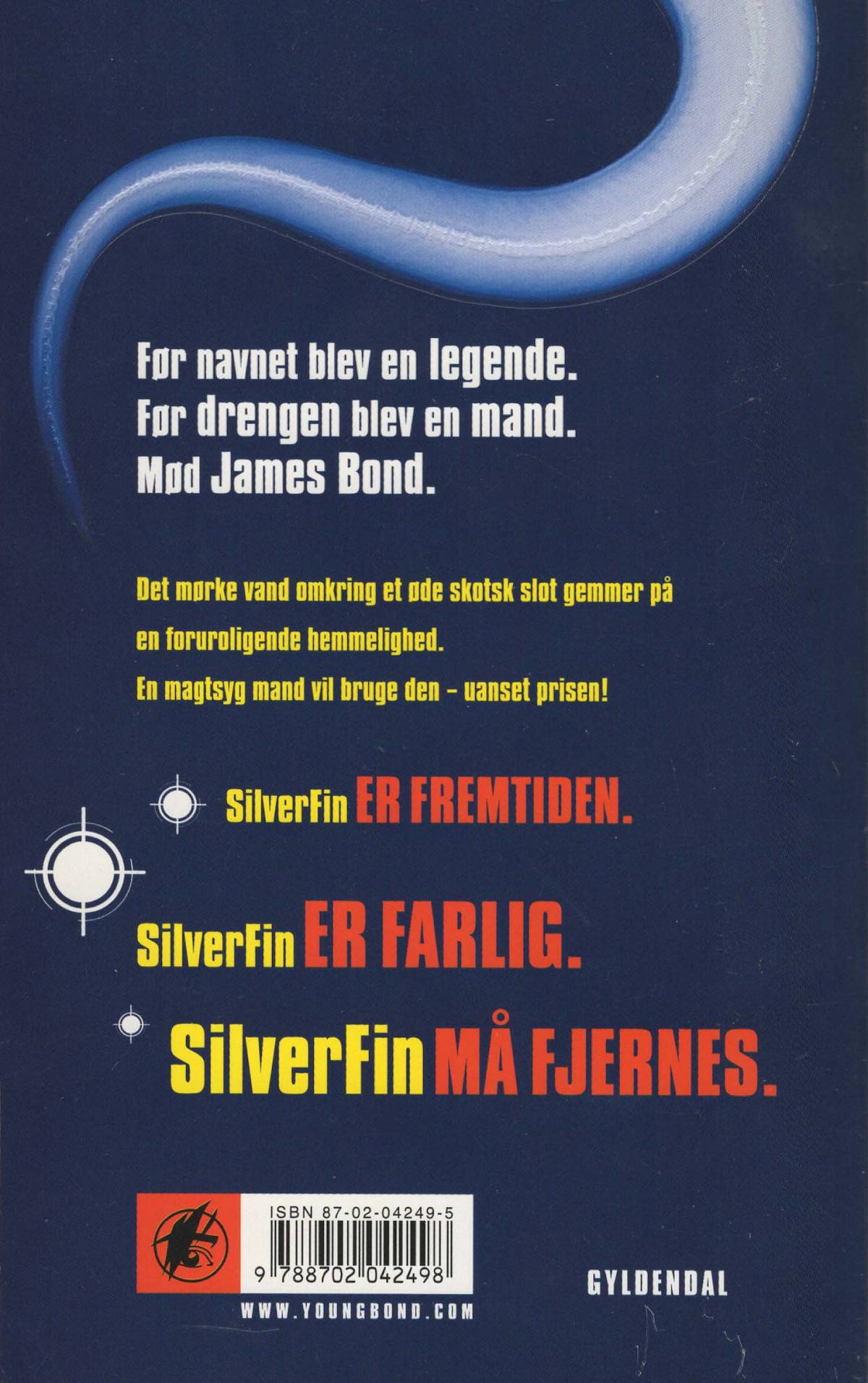 Silverfin bagside, førsteudgave